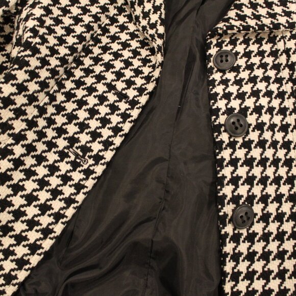 Giacca A Gallery Company  Size L Houndstooth Coat - Picture 6 of 7